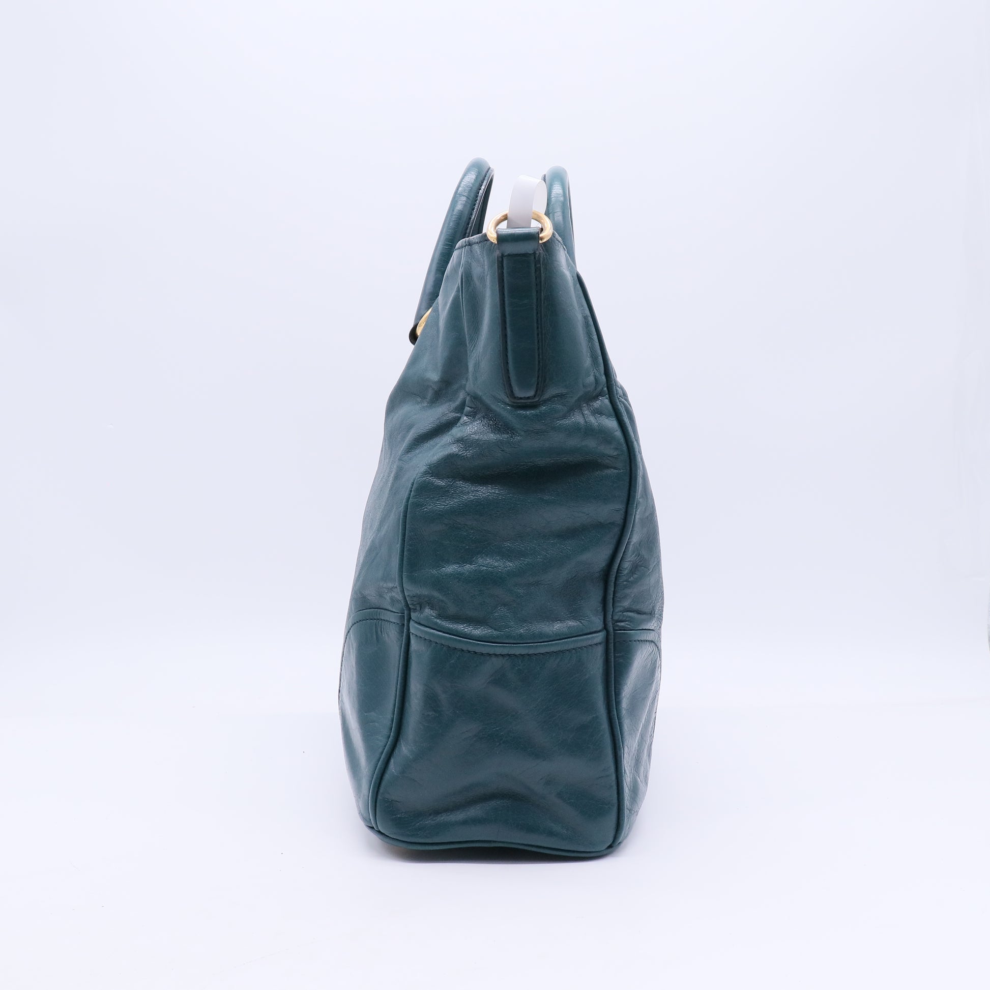 Vitello Daino Leather Bauletto B21231