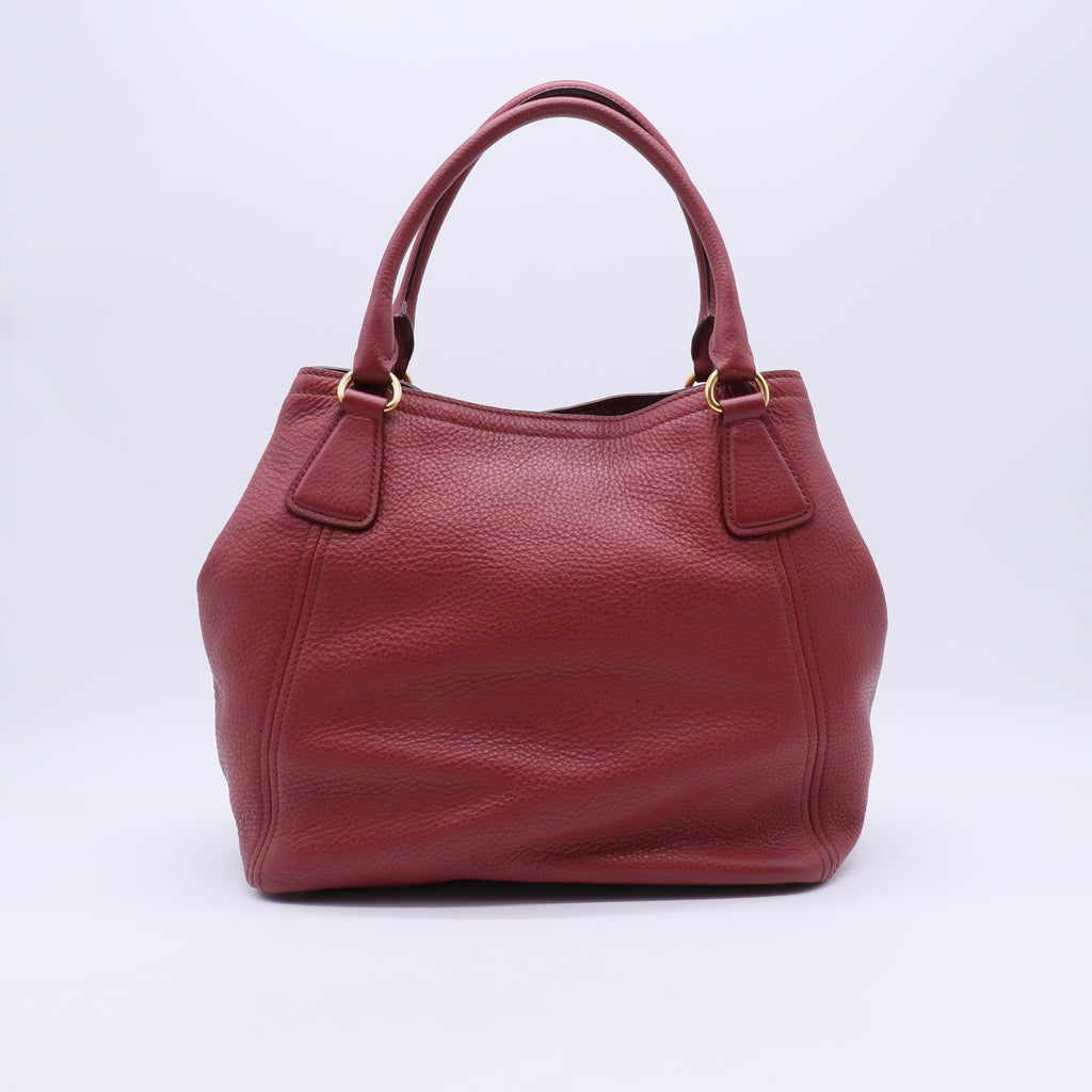 Vitello Daino Tote Granato B21289