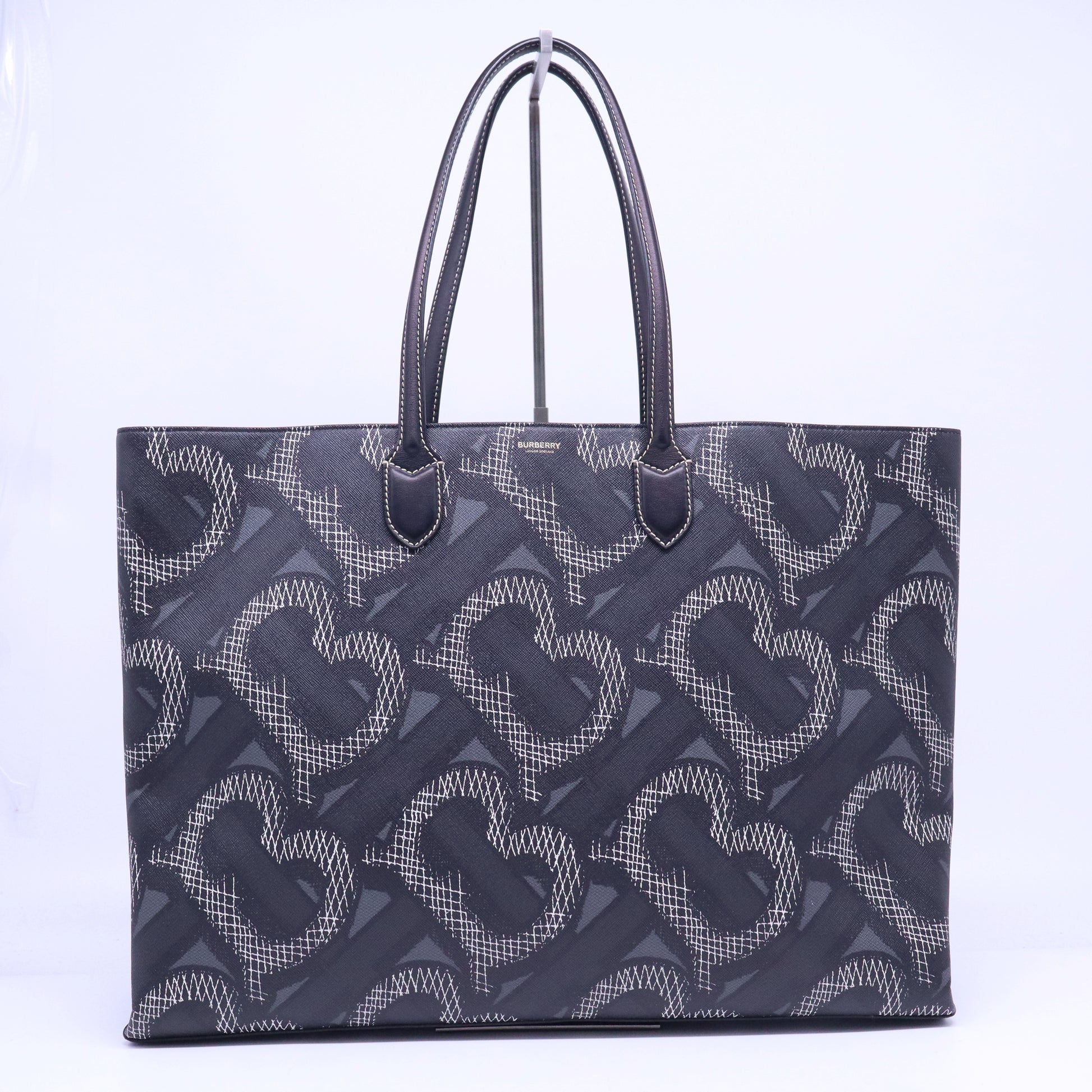 Open Tote Summer Monogram E-Canvas Large B21261