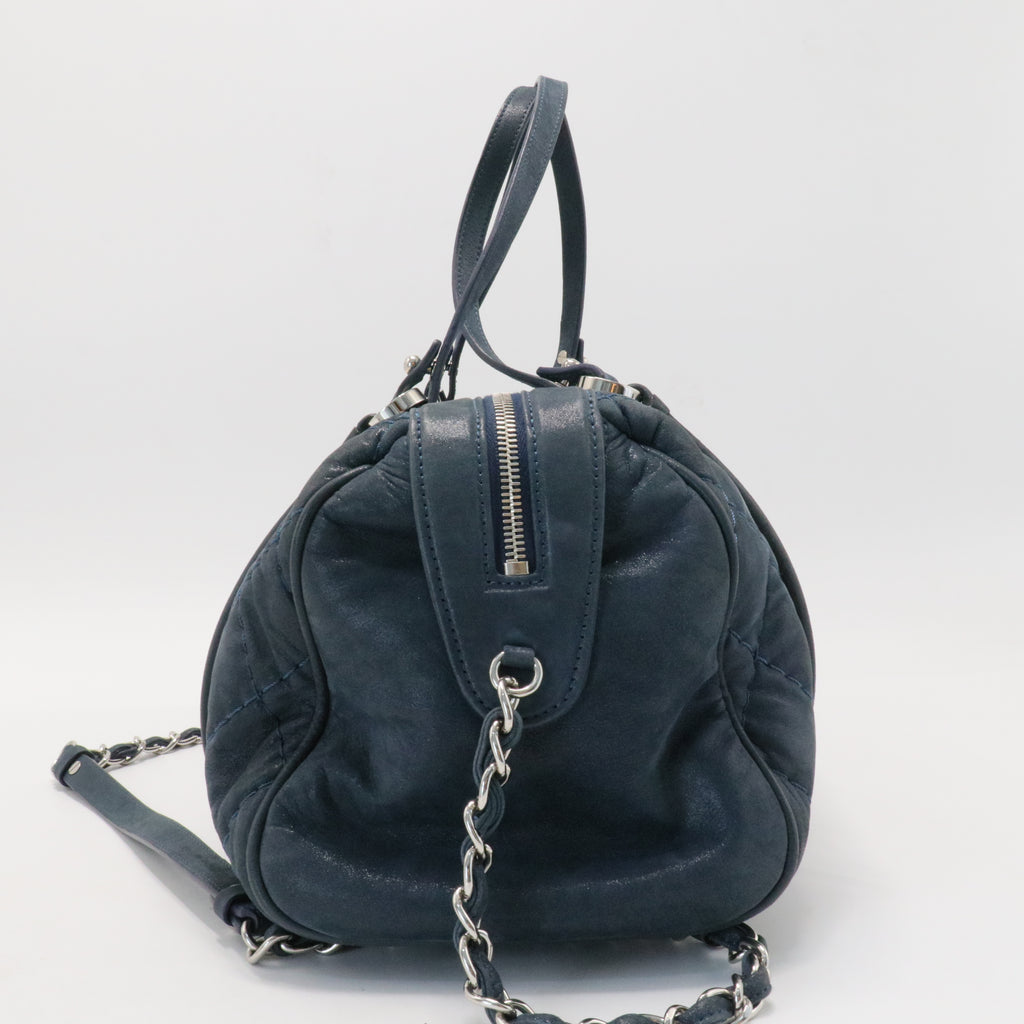 Iridescent Calfskin Quilted Relax CC