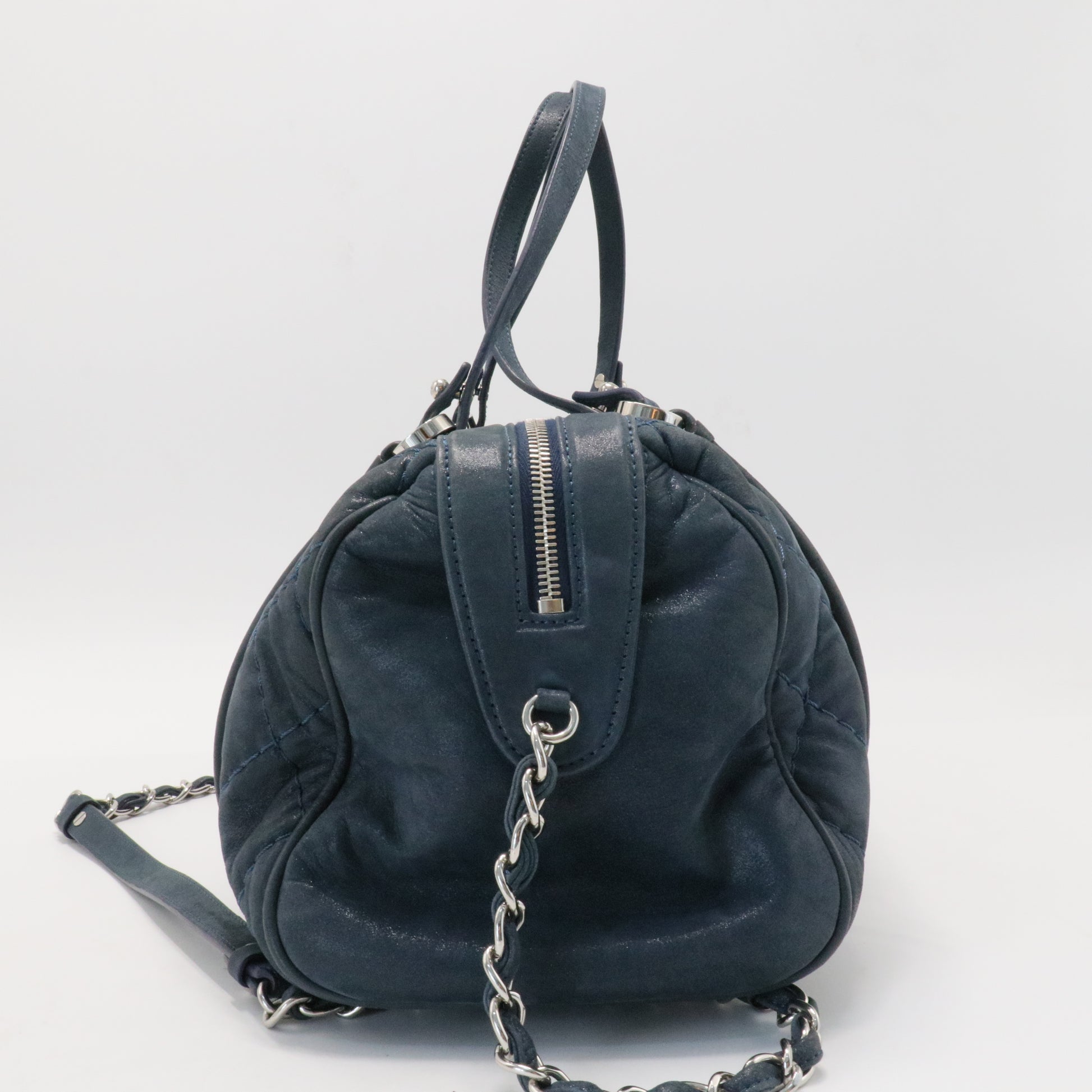 Iridescent Calfskin Quilted Relax CC