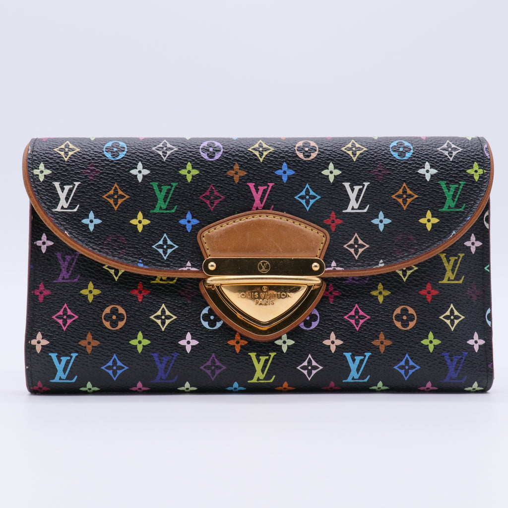 Black Monogram Multicolore Eugenie Wallet for Gisel