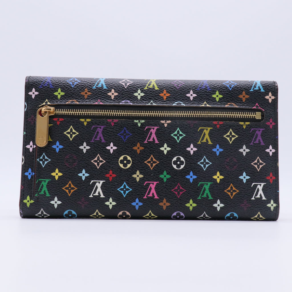 Black Monogram Multicolore Eugenie Wallet for Gisel