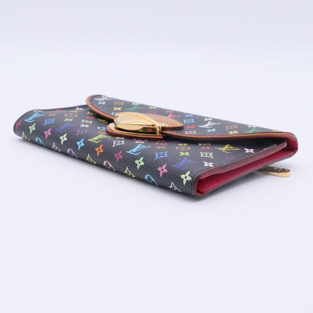 Black Monogram Multicolore Eugenie Wallet for Gisel