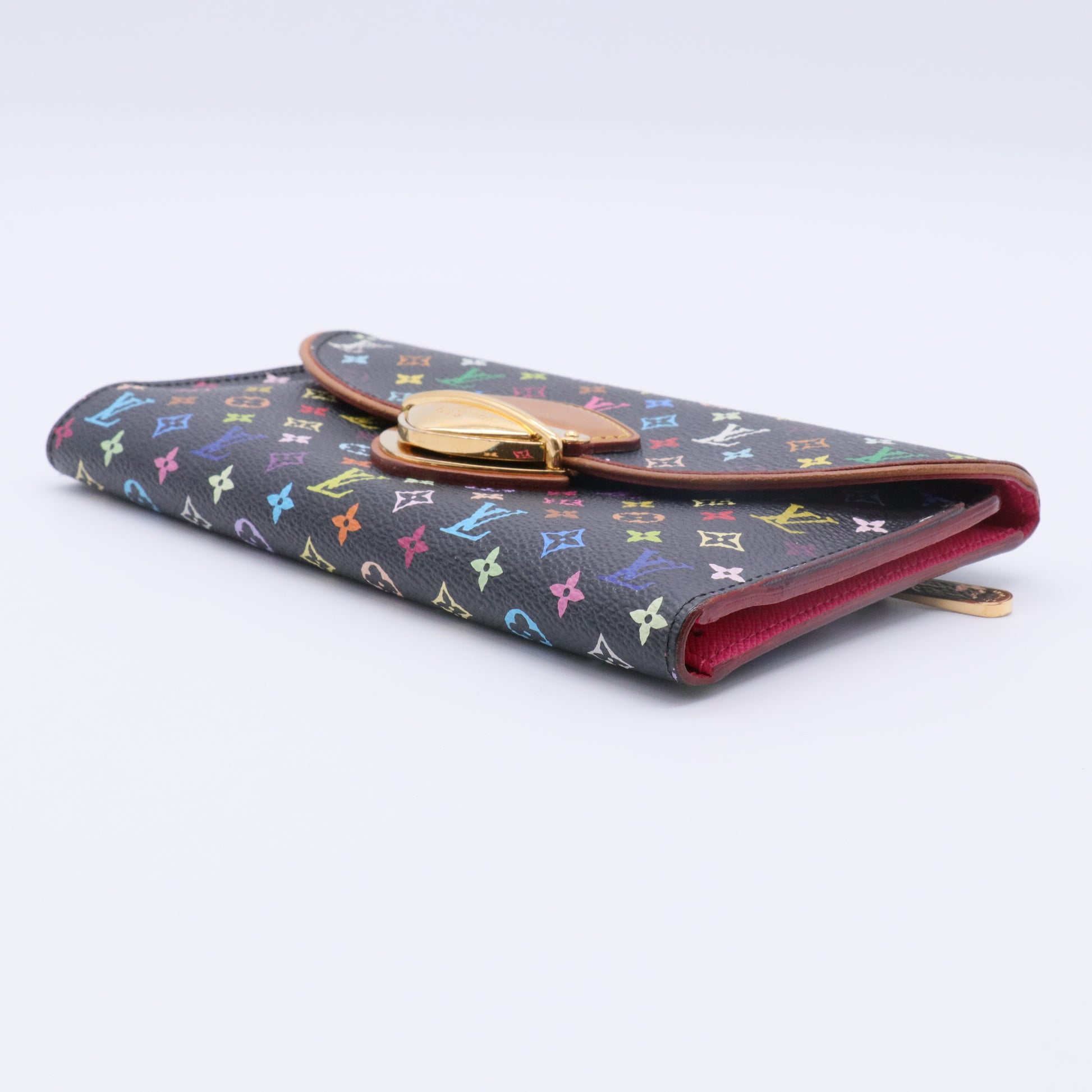 Black Monogram Multicolore Eugenie Wallet for Gisel