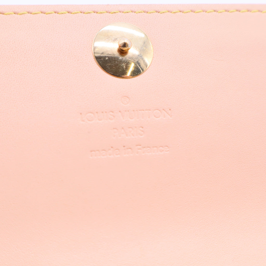 Monogram Multicolor Sarah Wallet White Litchi Twins LDJ2570