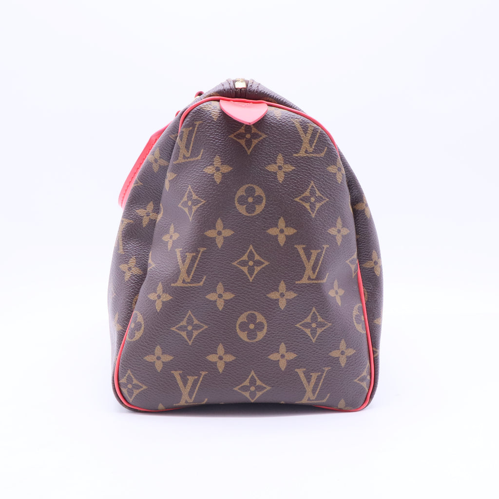 Monogram Totem Speedy 30 Flamingo Twins B12391