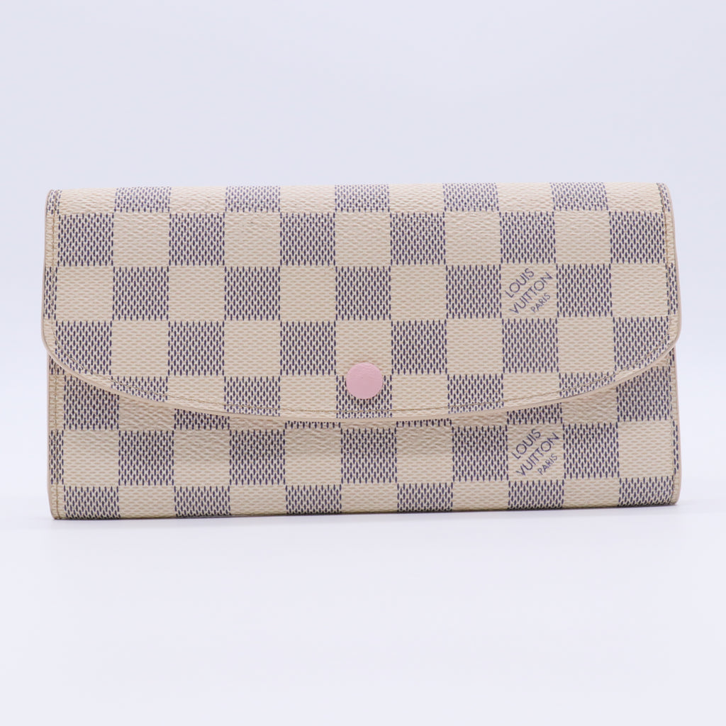 Damier Azur Pattern Emilie Wallet