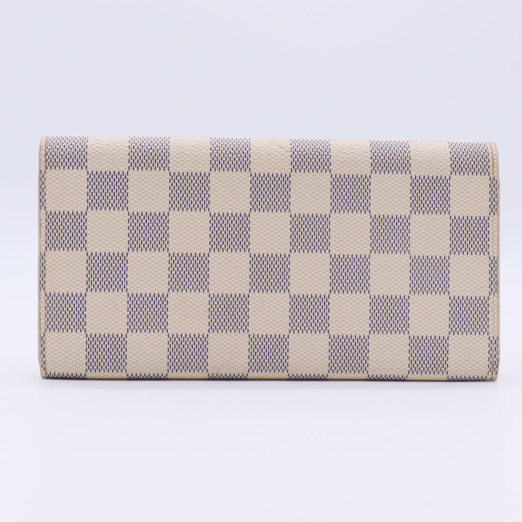 Damier Azur Pattern Emilie Wallet
