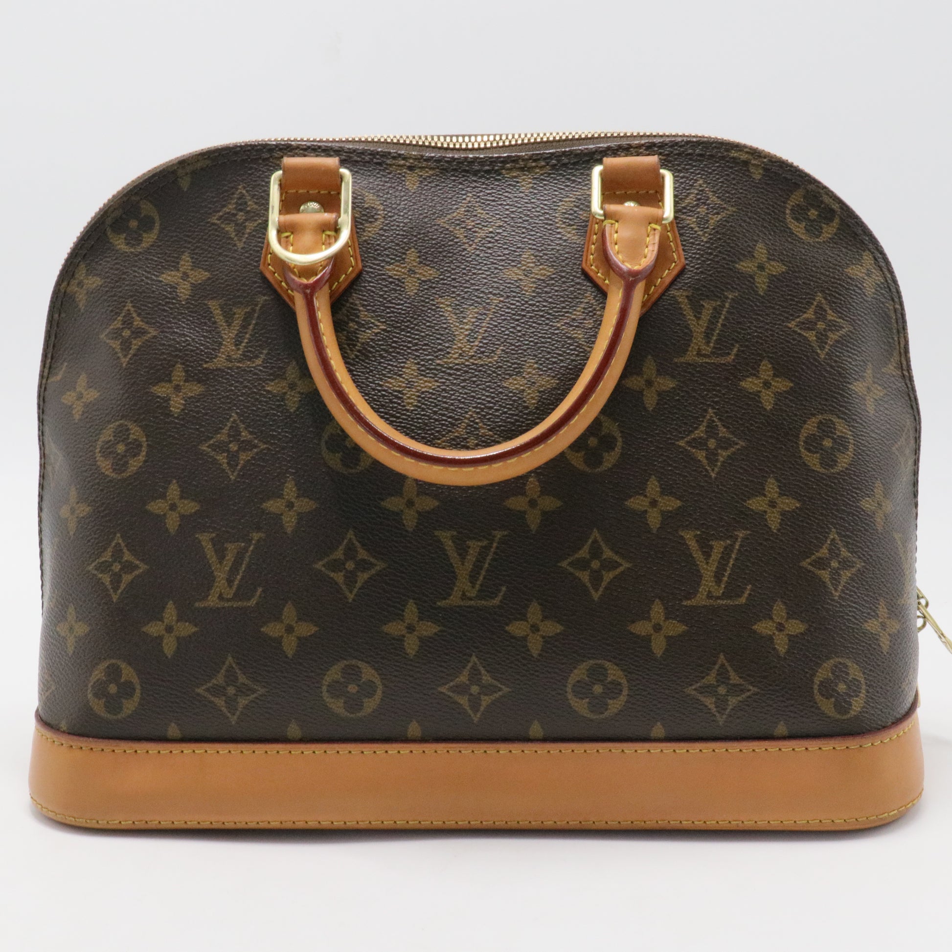 Vintage Alma Handbag Monogram Canvas PM