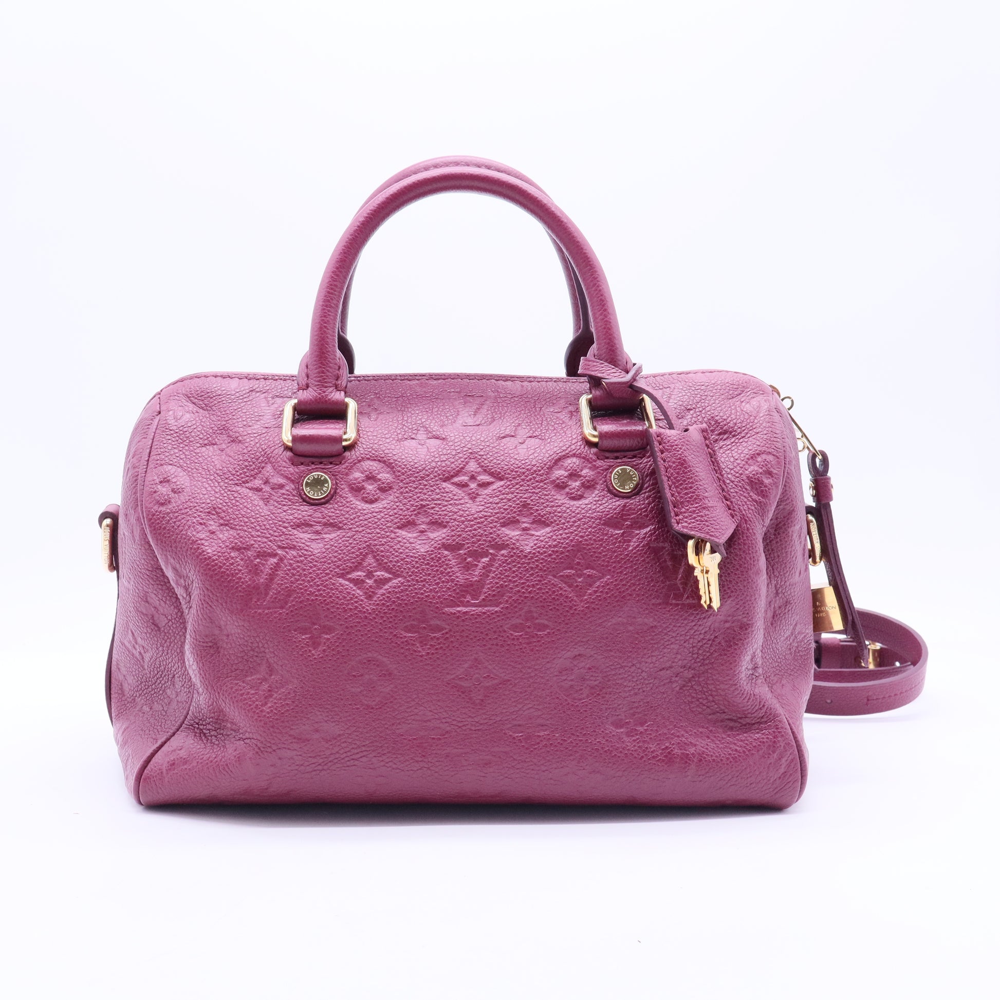 Empreinte Monogram Speedy Bandouliere 25 Wine Twins B20001