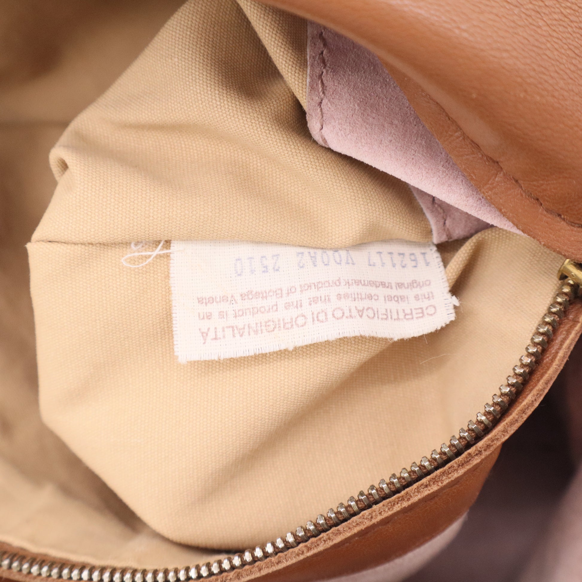 Nappa Intrecciato Flap Shoulder Bag Limo twins