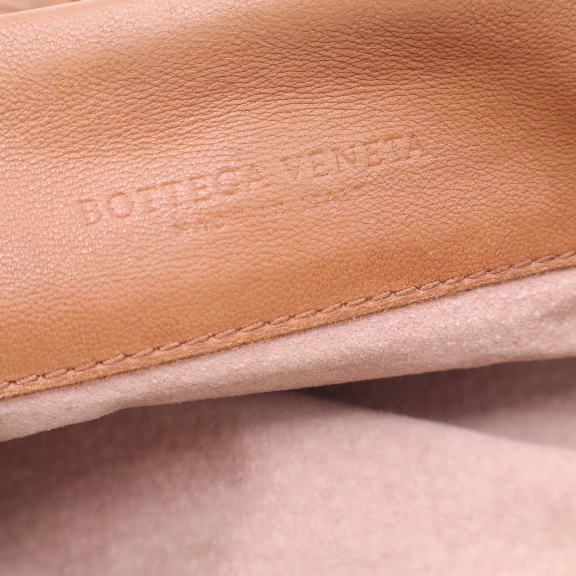 Nappa Intrecciato Flap Shoulder Bag Limo twins