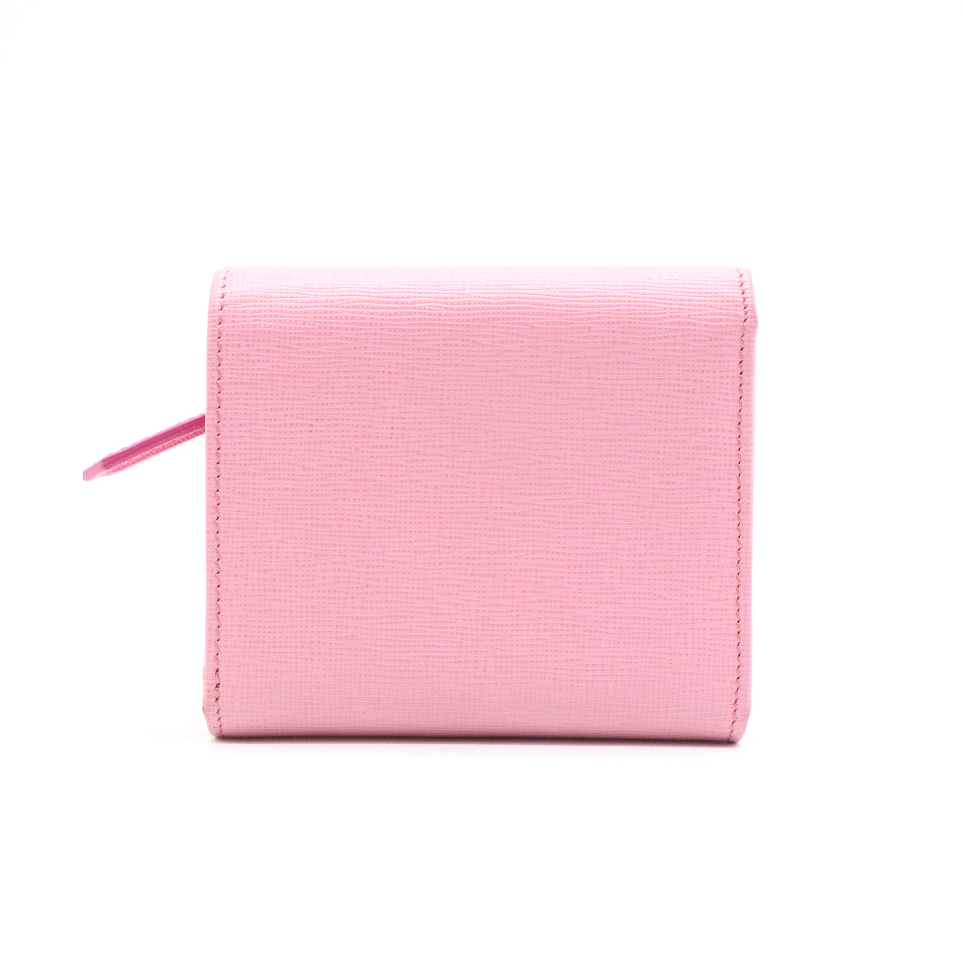 Fendi Pink Leather Small Crayons Wallet W21149