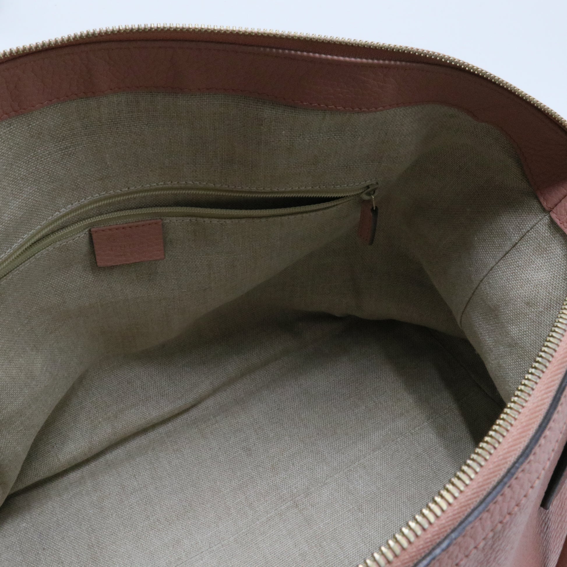 GG Charm Convertible Dome Satchel Leather Medium
