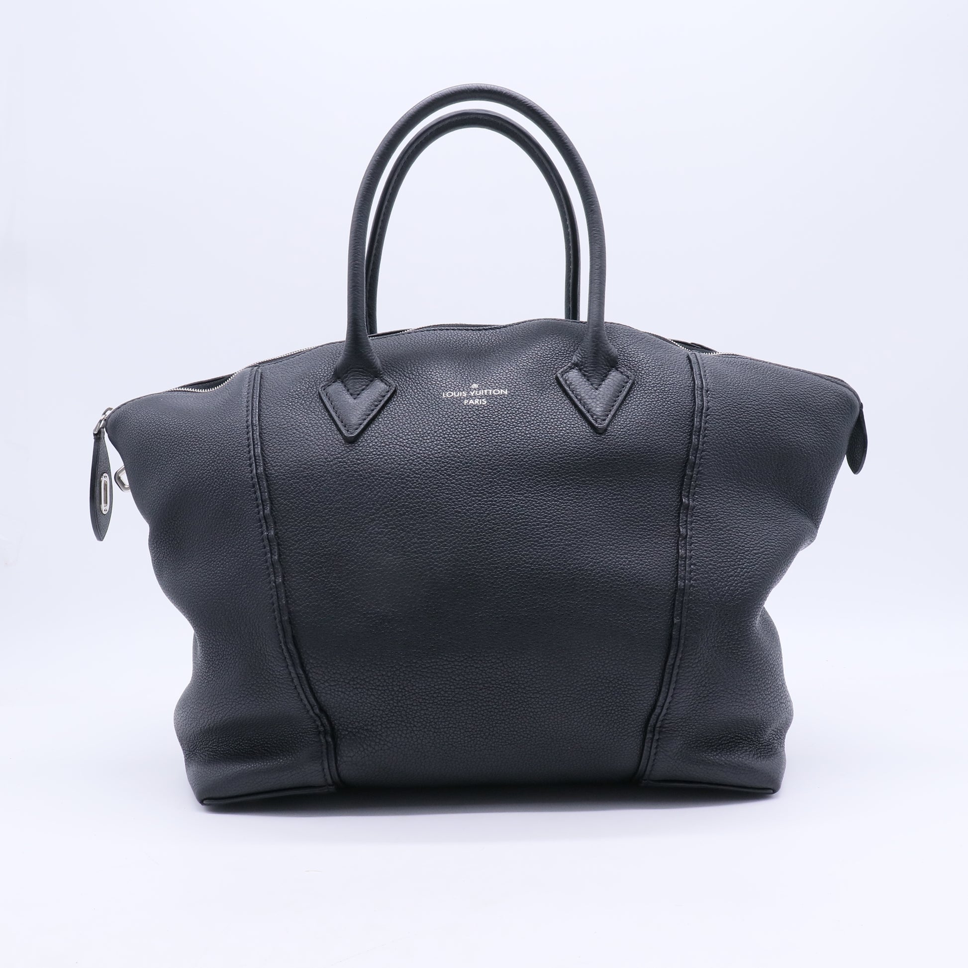 Veau Cachemire Soft Lockit MM Black B21789
