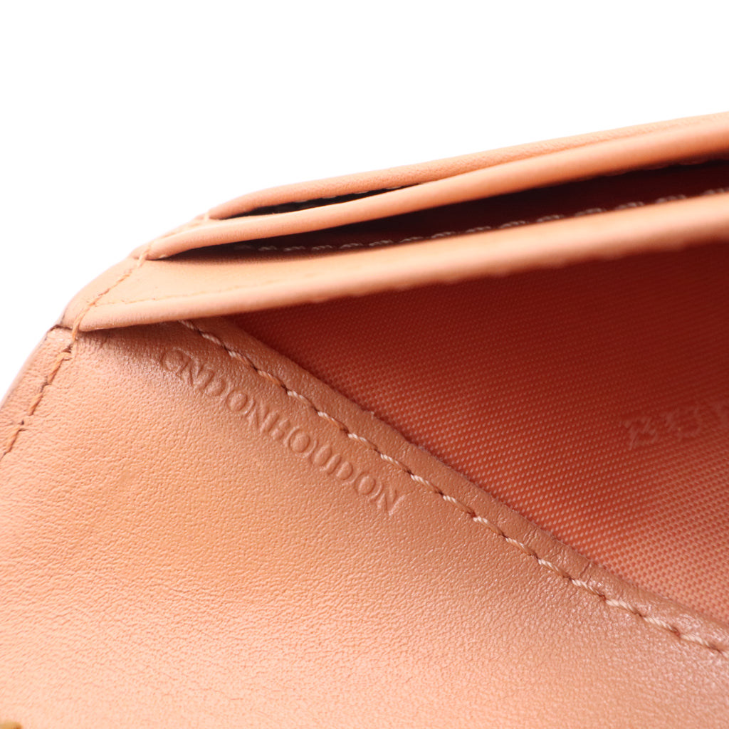 Burberry Calfskin Haymarket Check Porter Continental Wallet W20797