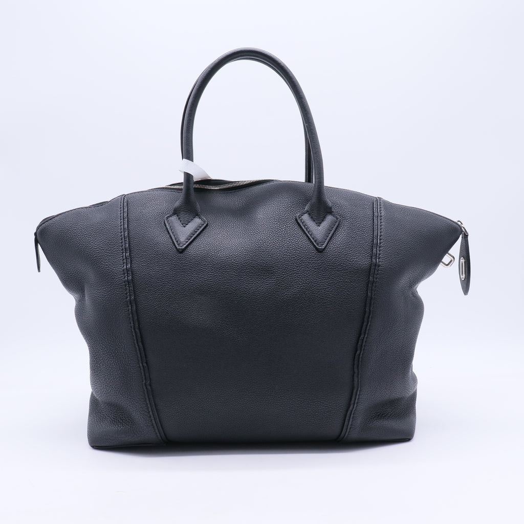 Veau Cachemire Soft Lockit MM Black B21789
