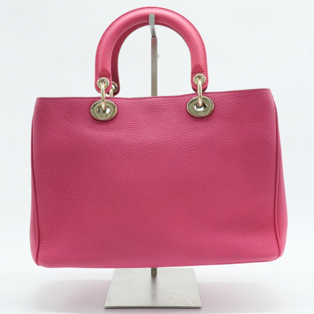 Diorissimo Tote Pebbled Leather Medium