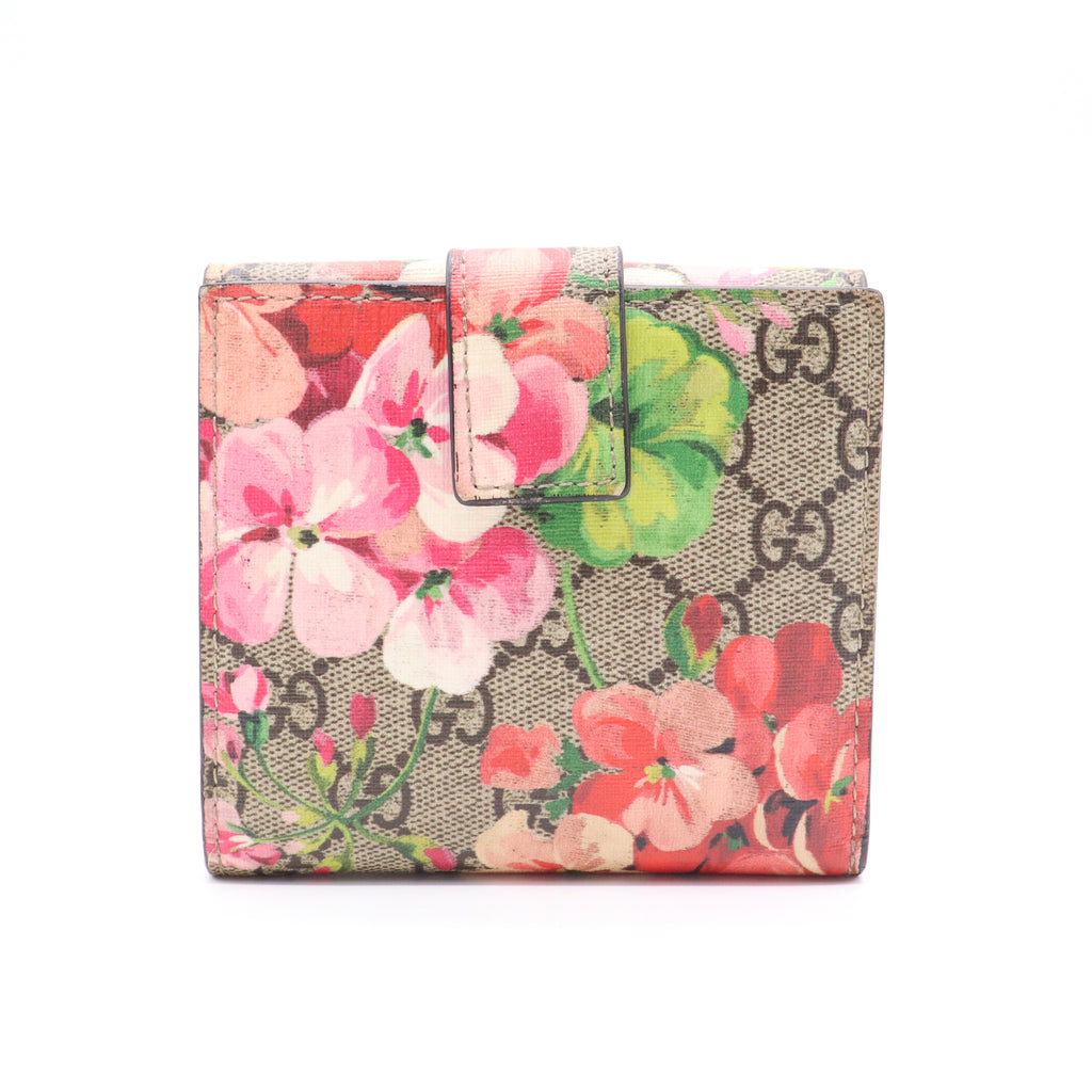 Gucci GG Blooms French Flap Wallet W21172