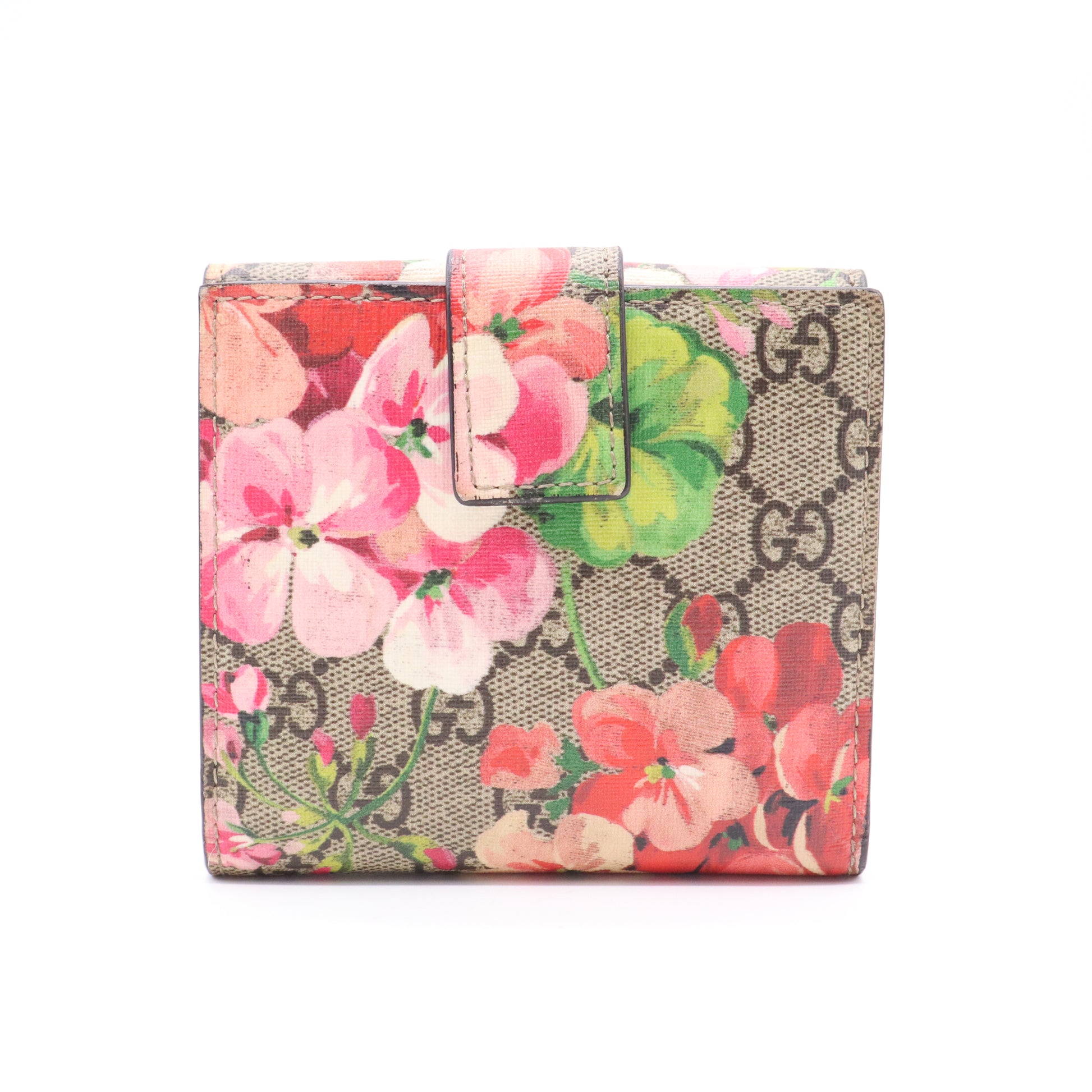 Gucci GG Blooms French Flap Wallet W21172
