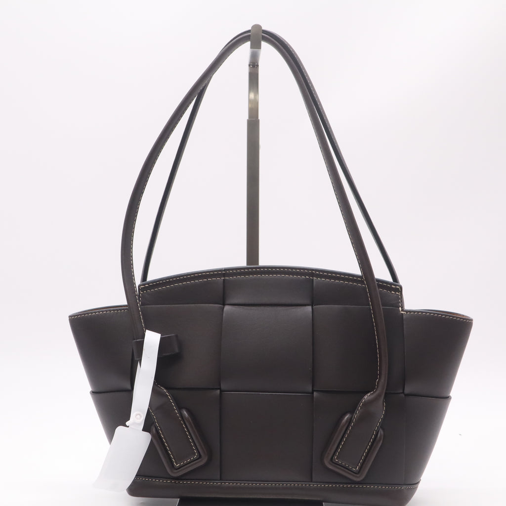 Arco Bag Maxi Intrecciato Leather Small Twins B22995