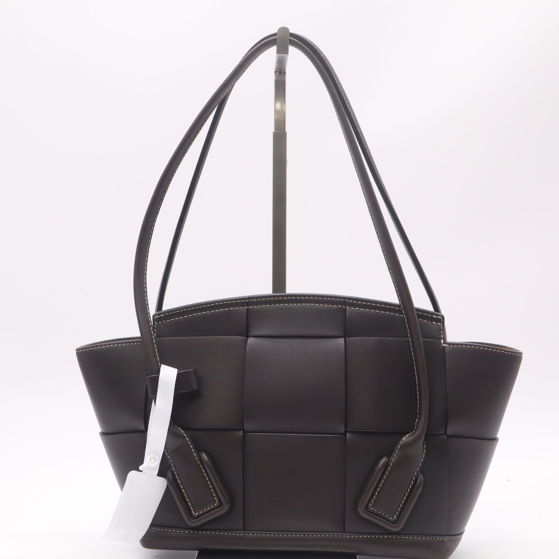 Arco Bag Maxi Intrecciato Leather Small Twins B22995