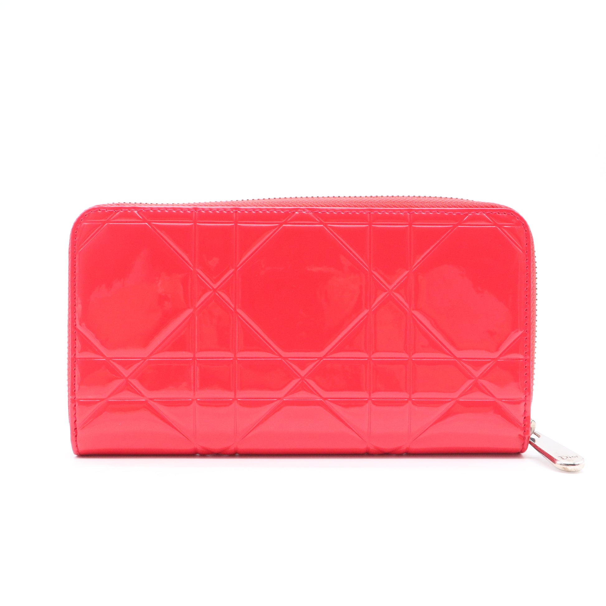 Lady Dior Zip Around Continental Wallet W21059