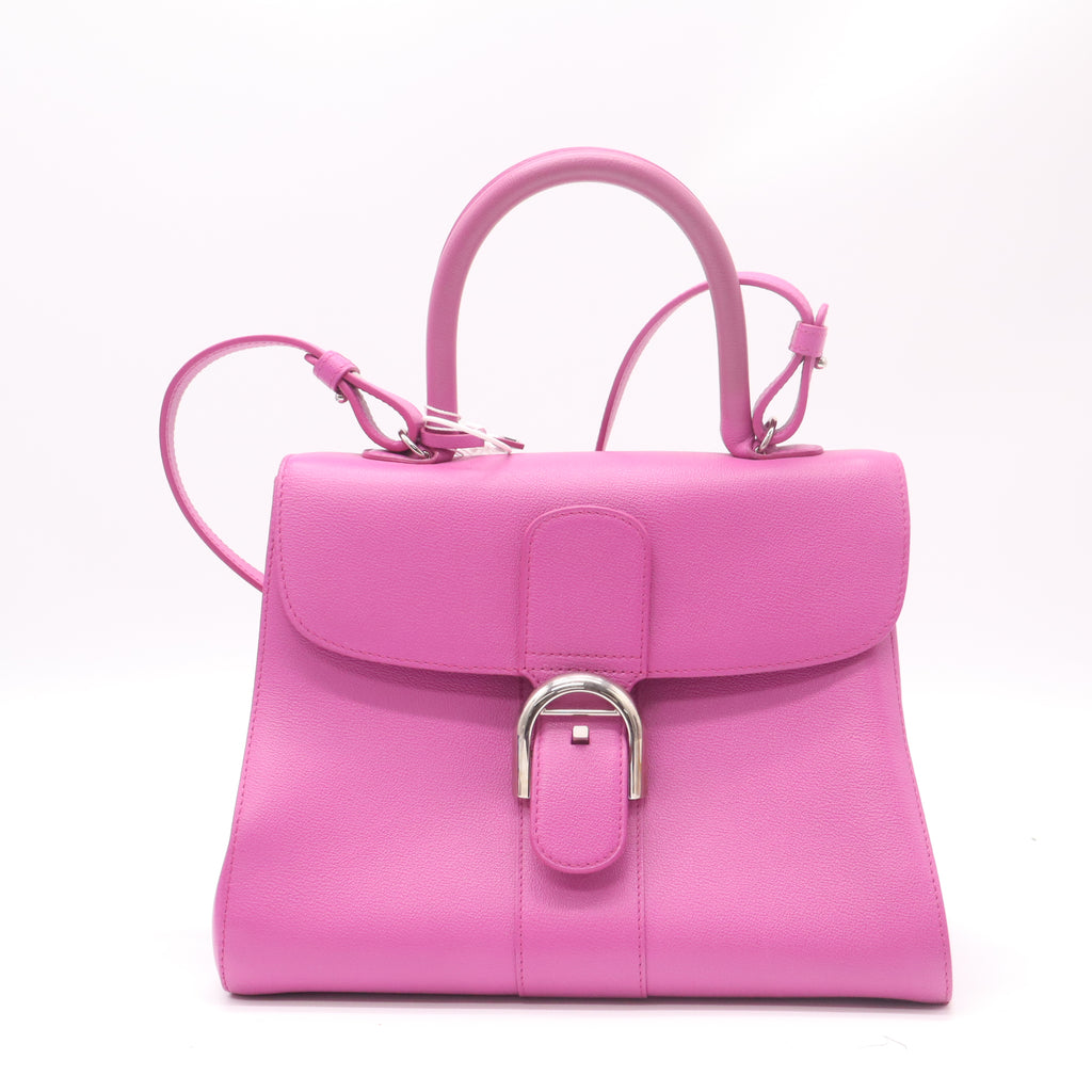 Brillant Top Handle Bag Leather MM Satchel Twins B22686