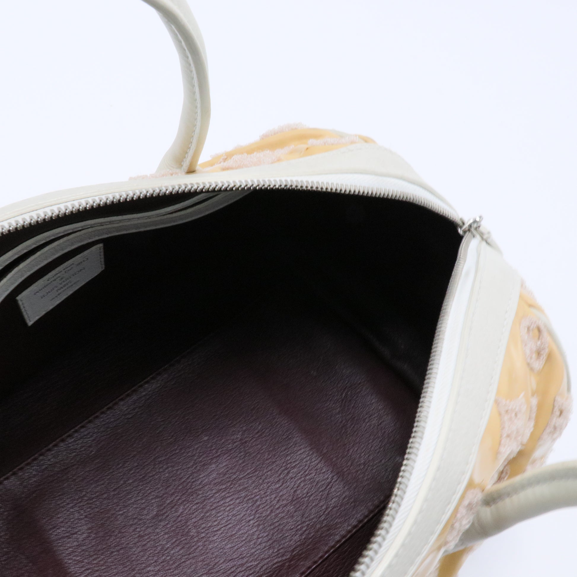 Round Speedy Bag Monogram Bouclettes