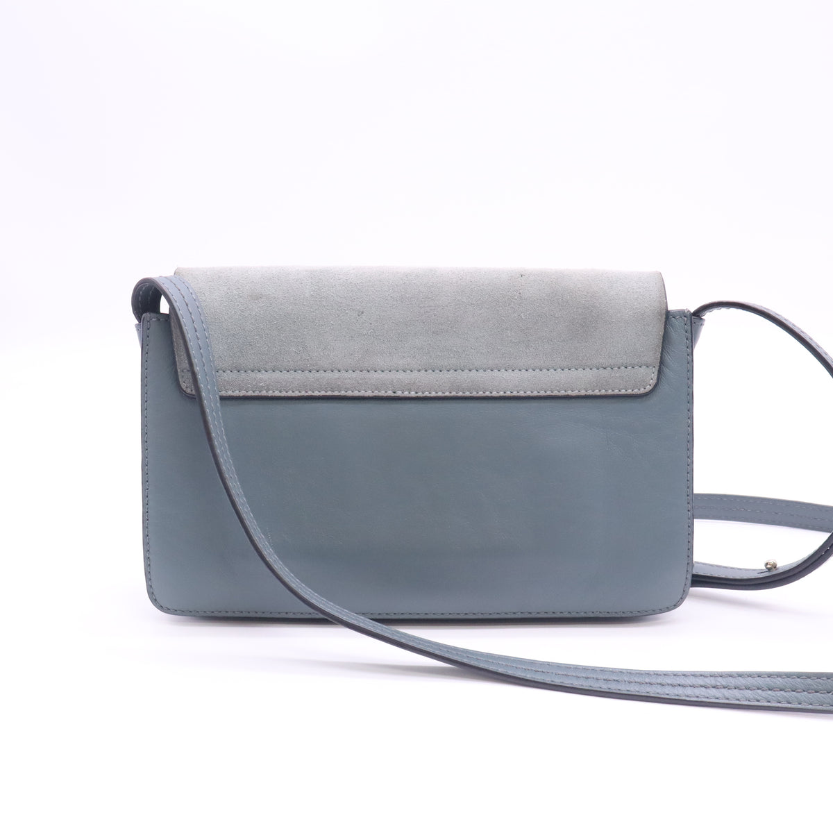 Chloé Small Faye Suede and Calfskin Crossbody Bag B24394