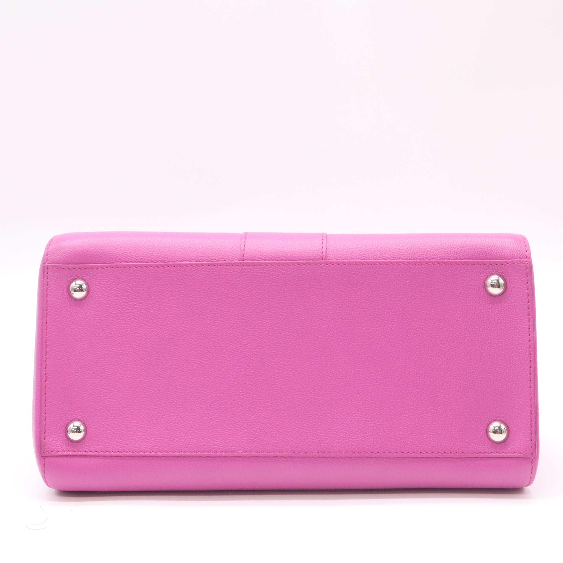 Brillant Top Handle Bag Leather MM Satchel Twins B22686
