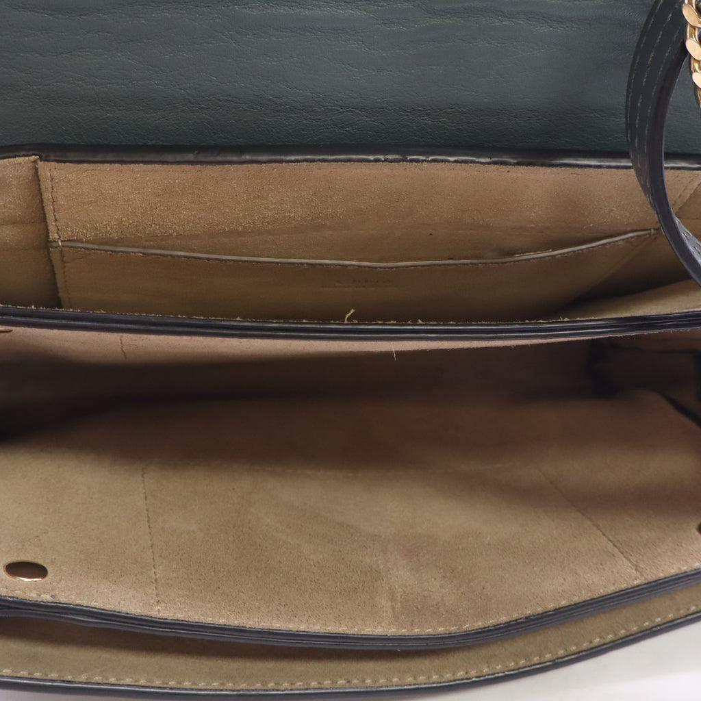 Chloé Small Faye Suede and Calfskin Crossbody Bag B24394