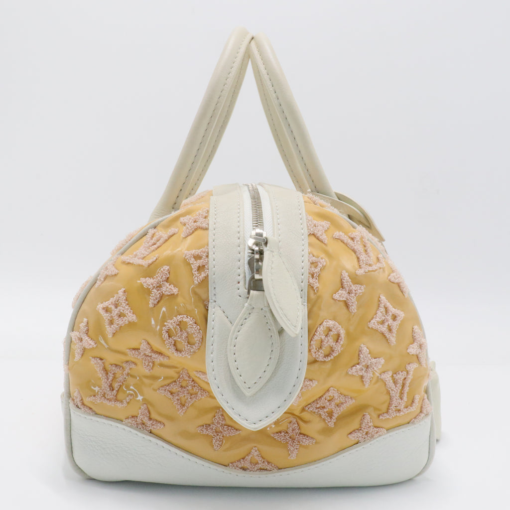 Round Speedy Bag Monogram Bouclettes