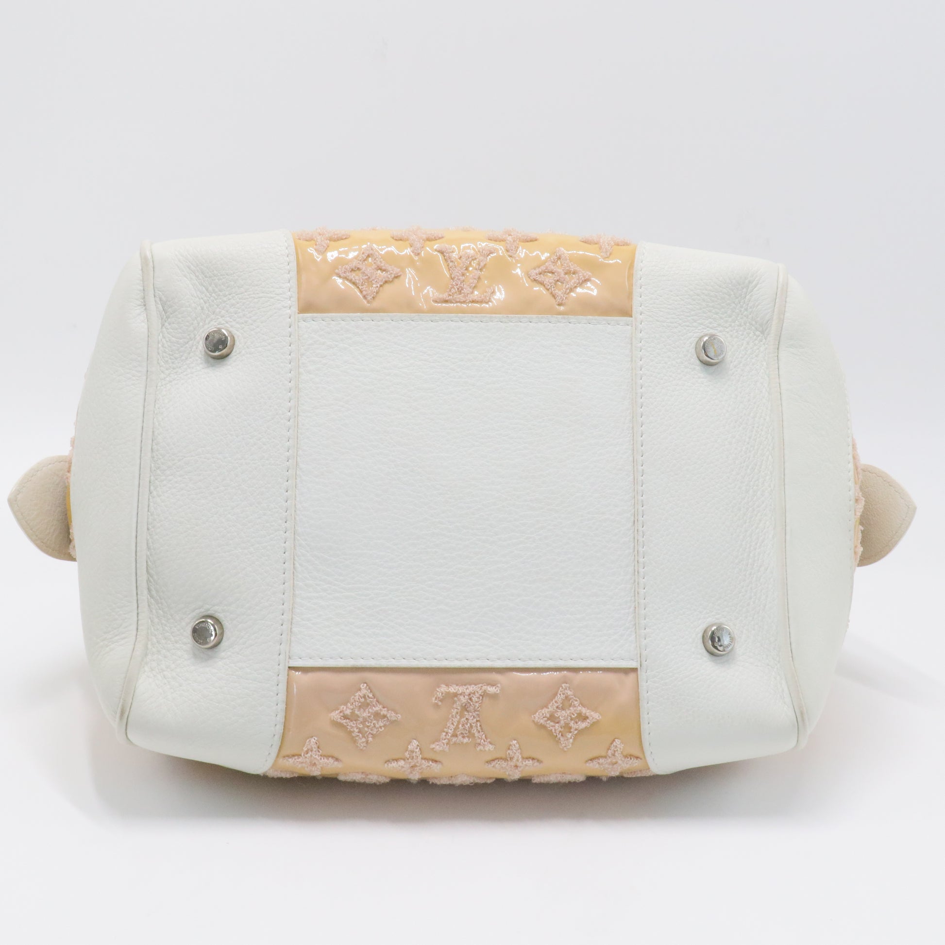 Round Speedy Bag Monogram Bouclettes