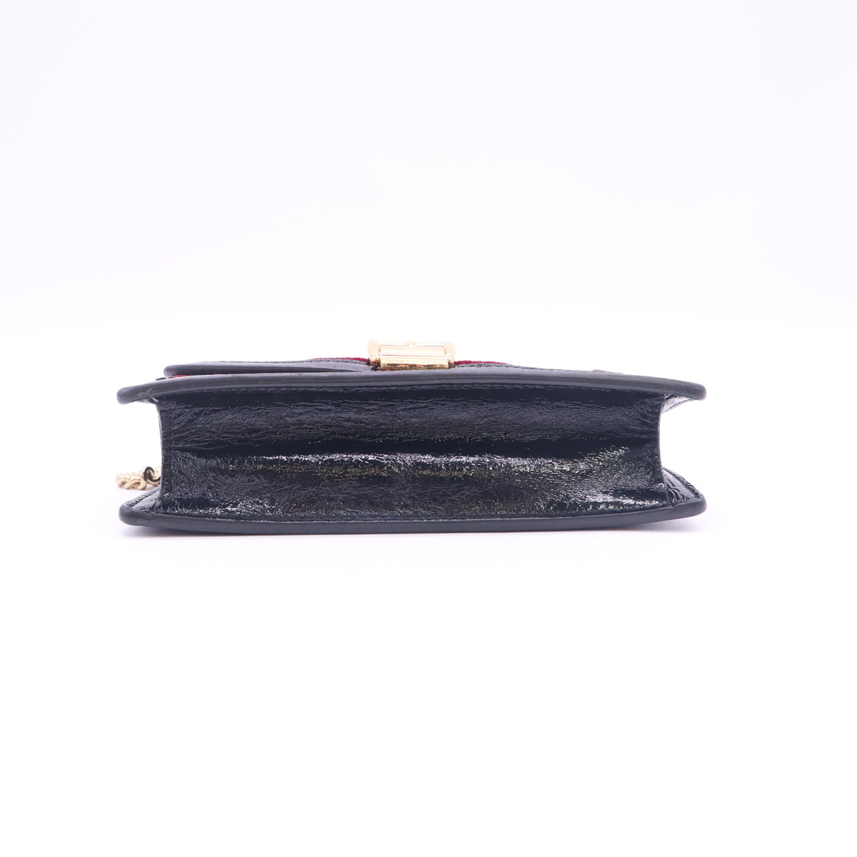 Gucci Sylvie GG Velvet Super Mini Chain Bag B24730
