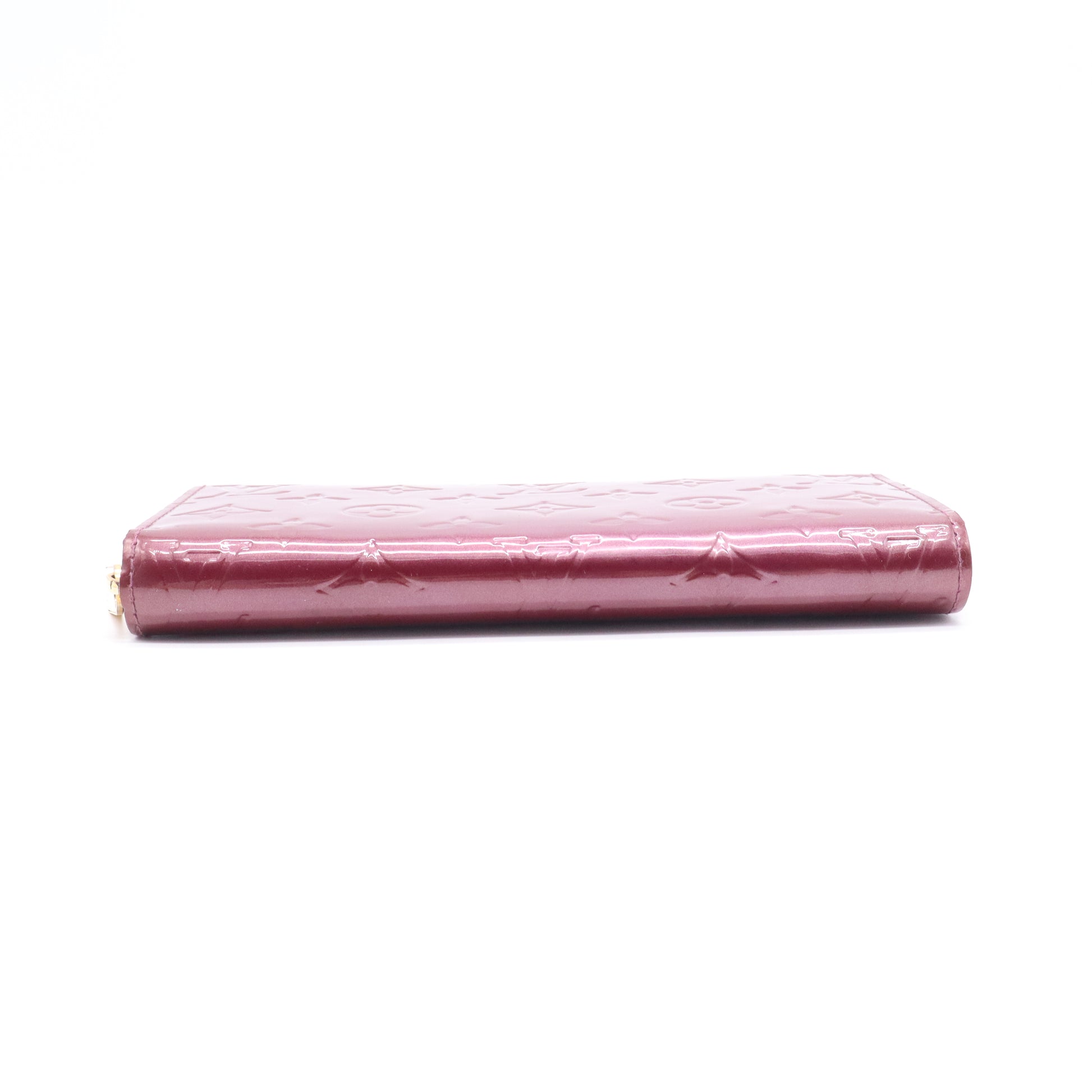 Louis Vuitton Vernis Zippy Wallet Rose Indien W10198