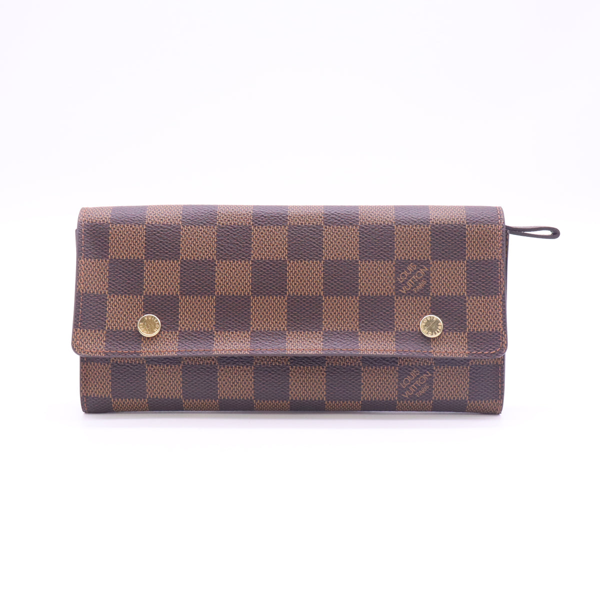 Damier Canvas Accordion Wallet W23492