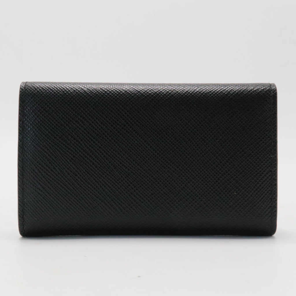 Saffiano Multicolor Leather Key Case