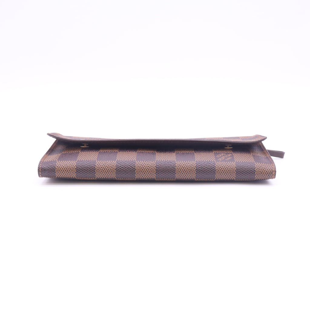 Damier Canvas Accordion Wallet W23492