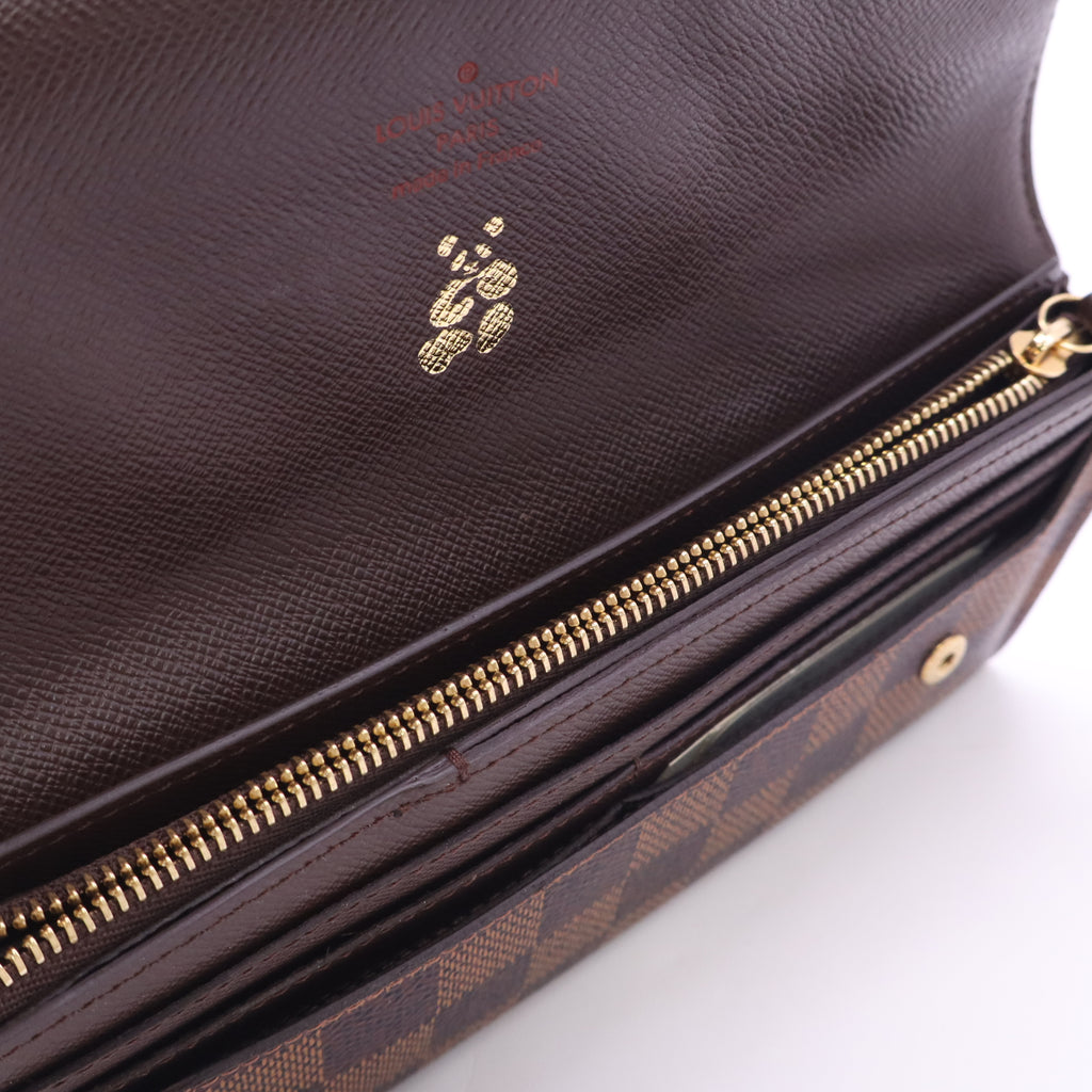 Damier Canvas Accordion Wallet W23492