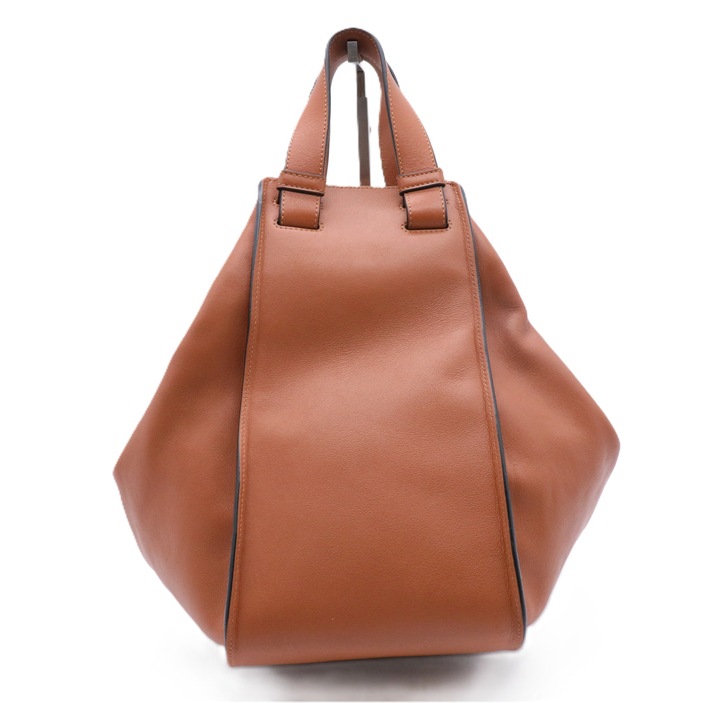 Calfskin Medium Hammock Shoulder Bag Tan Gisel