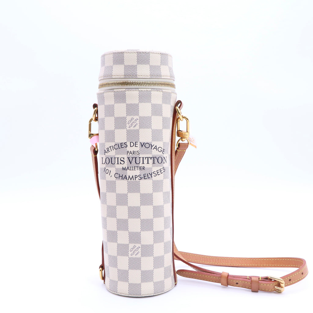 Damier Azur Bottle Holder twins