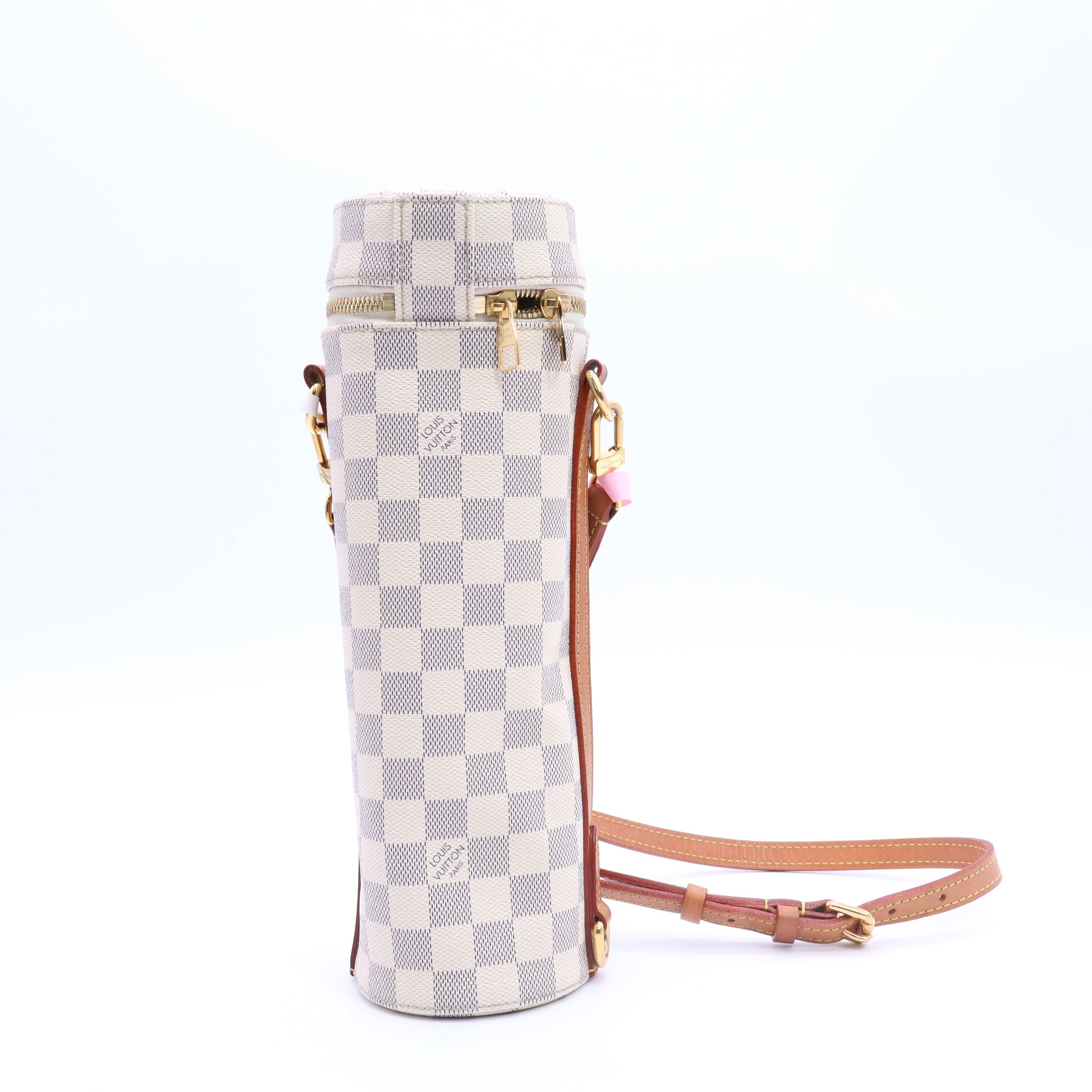 Damier Azur Bottle Holder twins