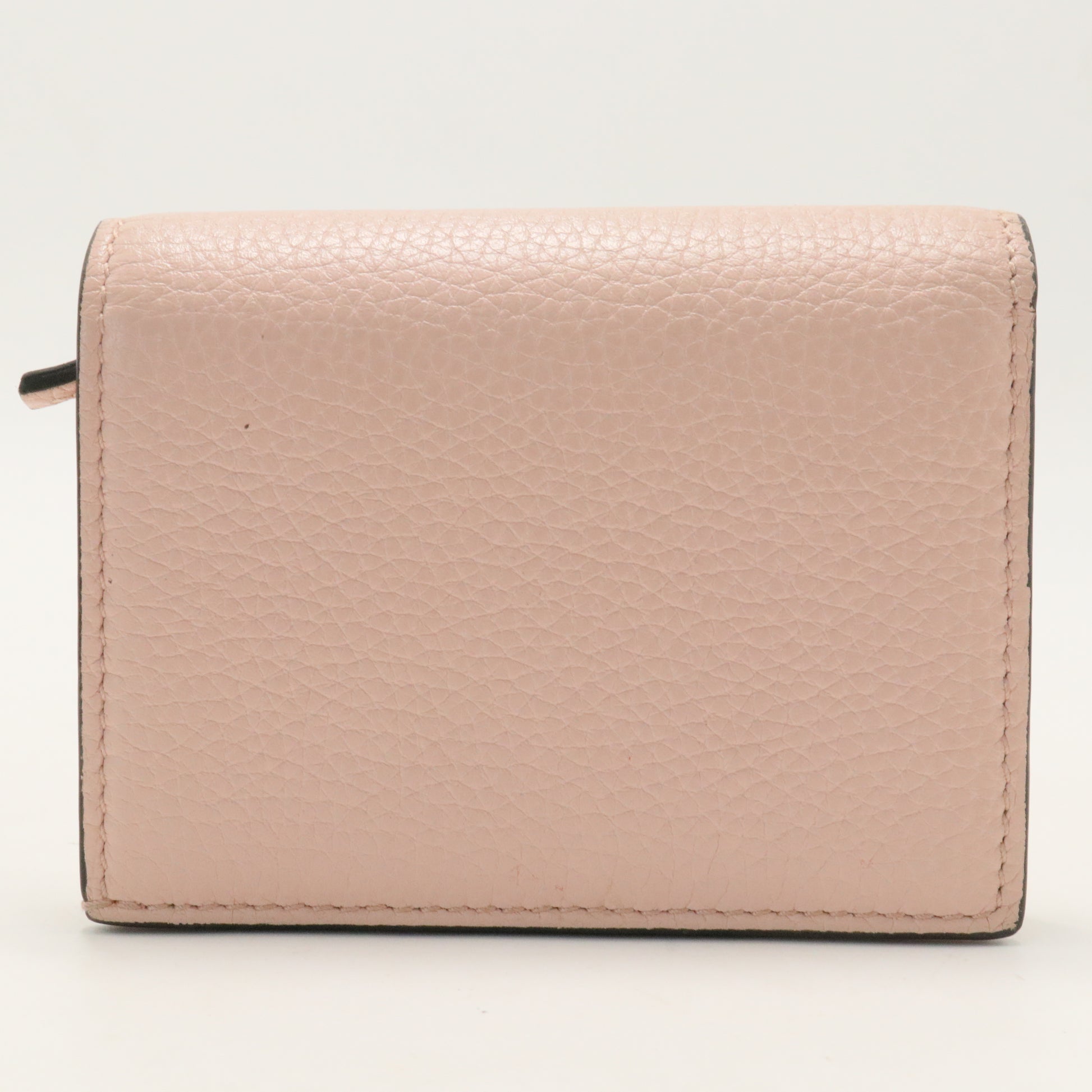 Gucci Pink Bee Blind For Love Compact Wallet