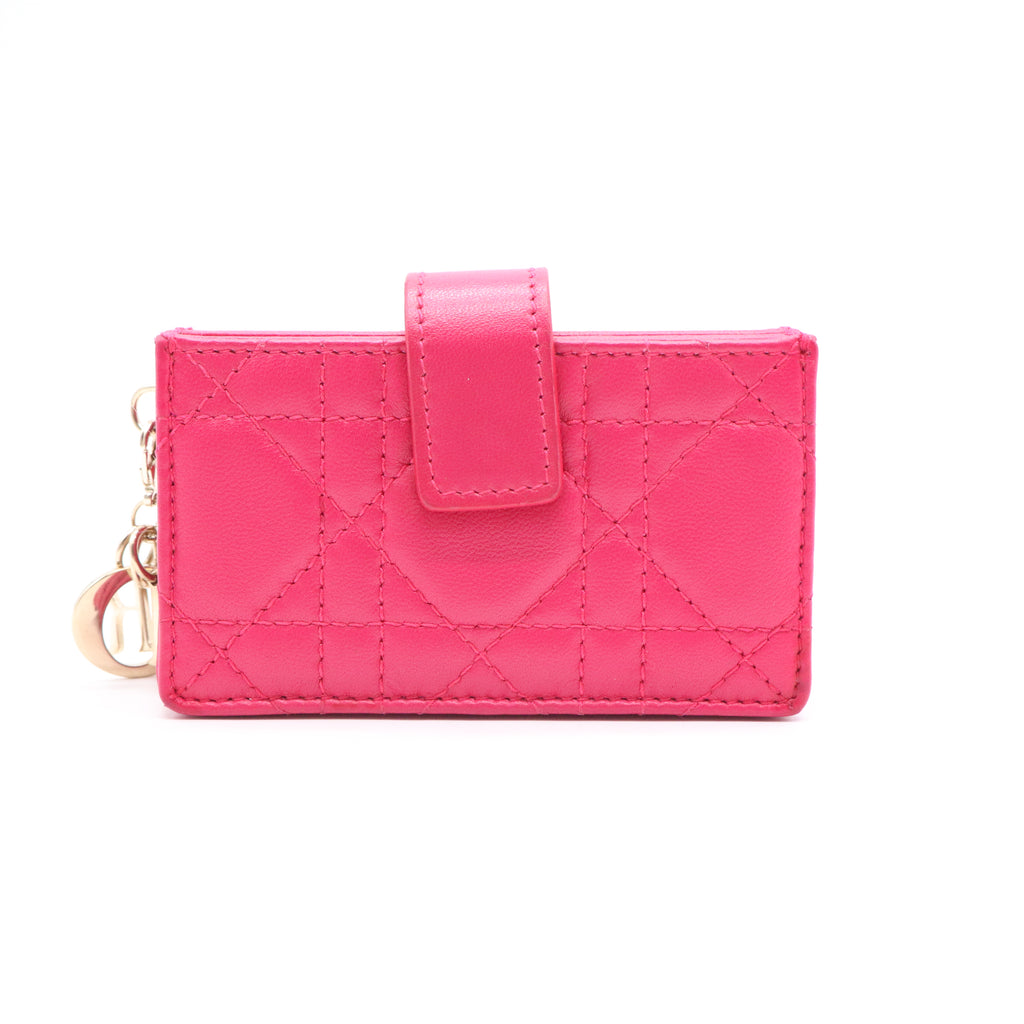 Christian Dior  2022 Lady Dior Card Holder Wallet W20850