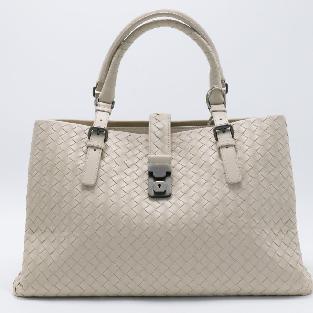 Intrecciato Large Roma Tote