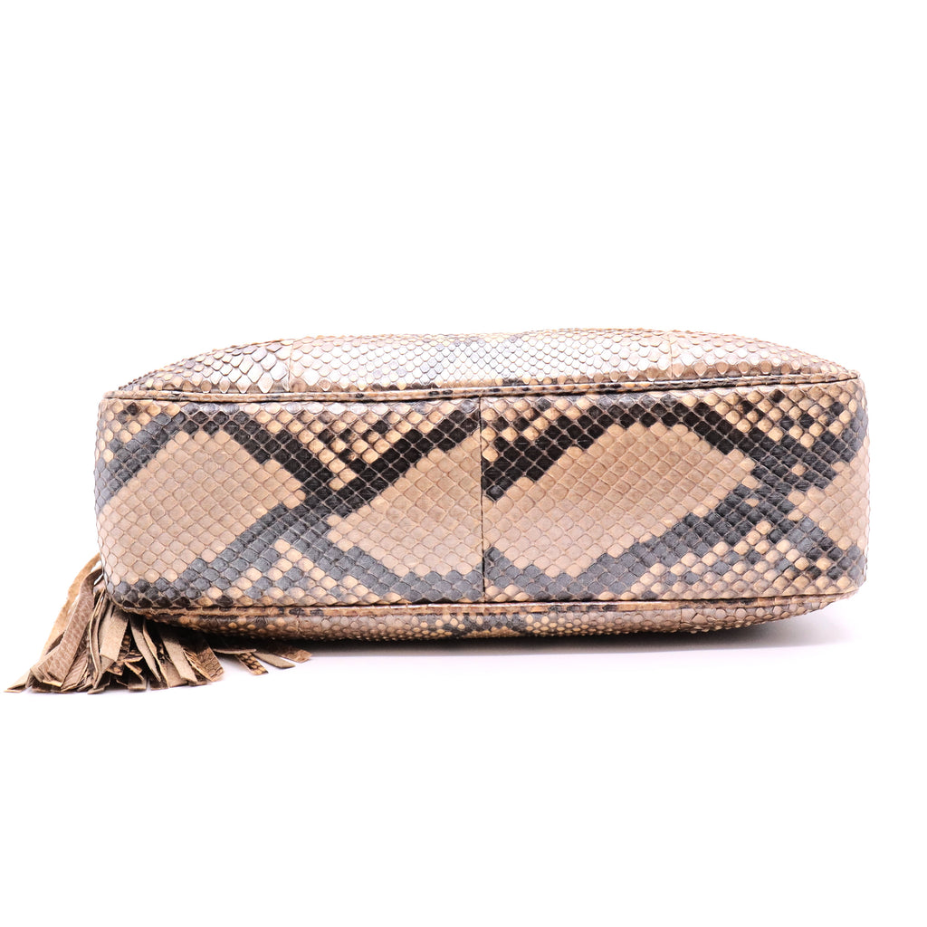 Python Small Soho Bowler Bag Twins