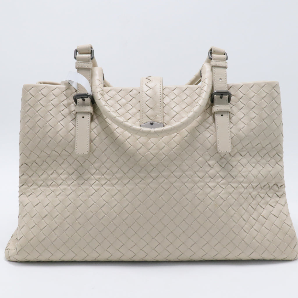 Intrecciato Large Roma Tote