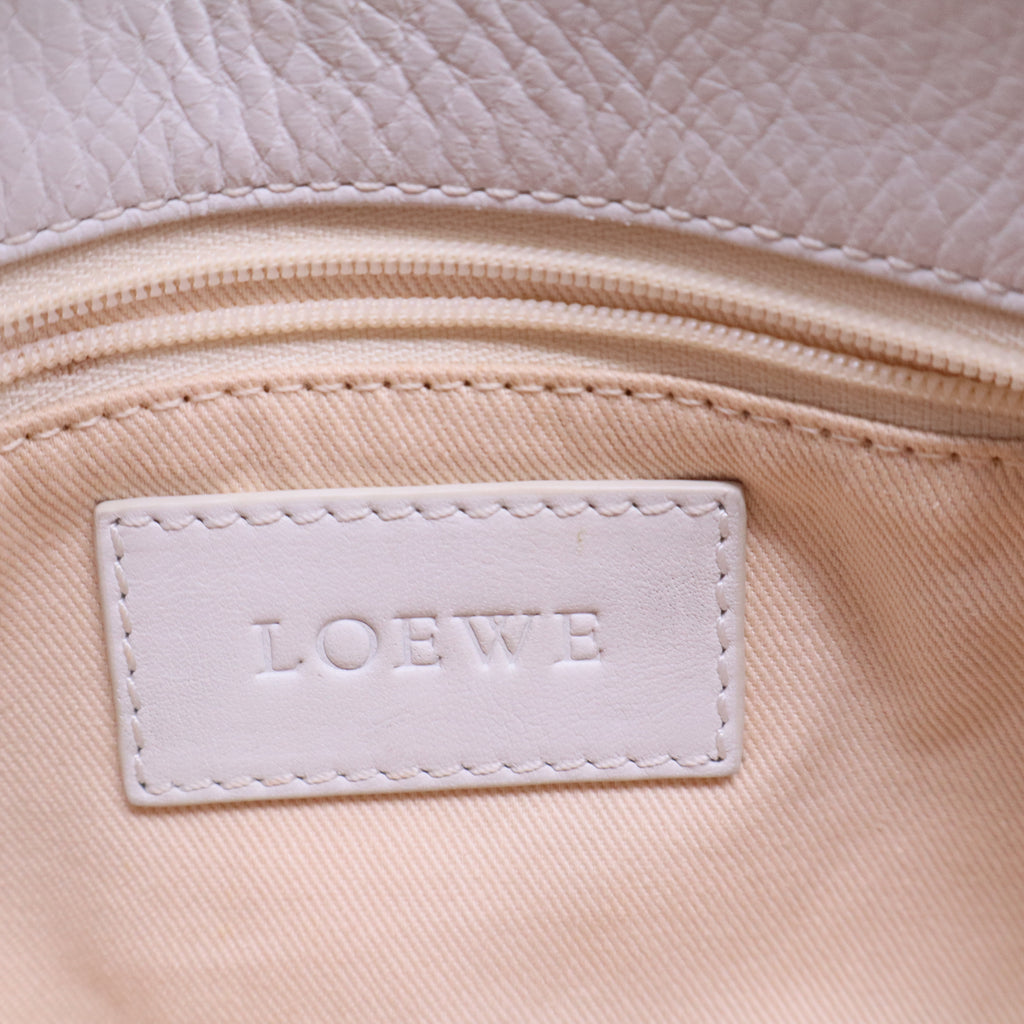 LOEWE Handbags Leather White B20460